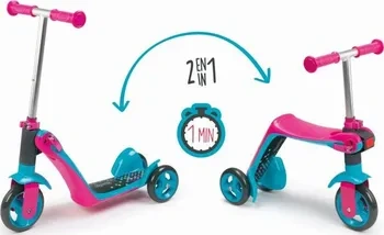 Koloběžka a odrážedlo Smoby 2 v 1 - 2