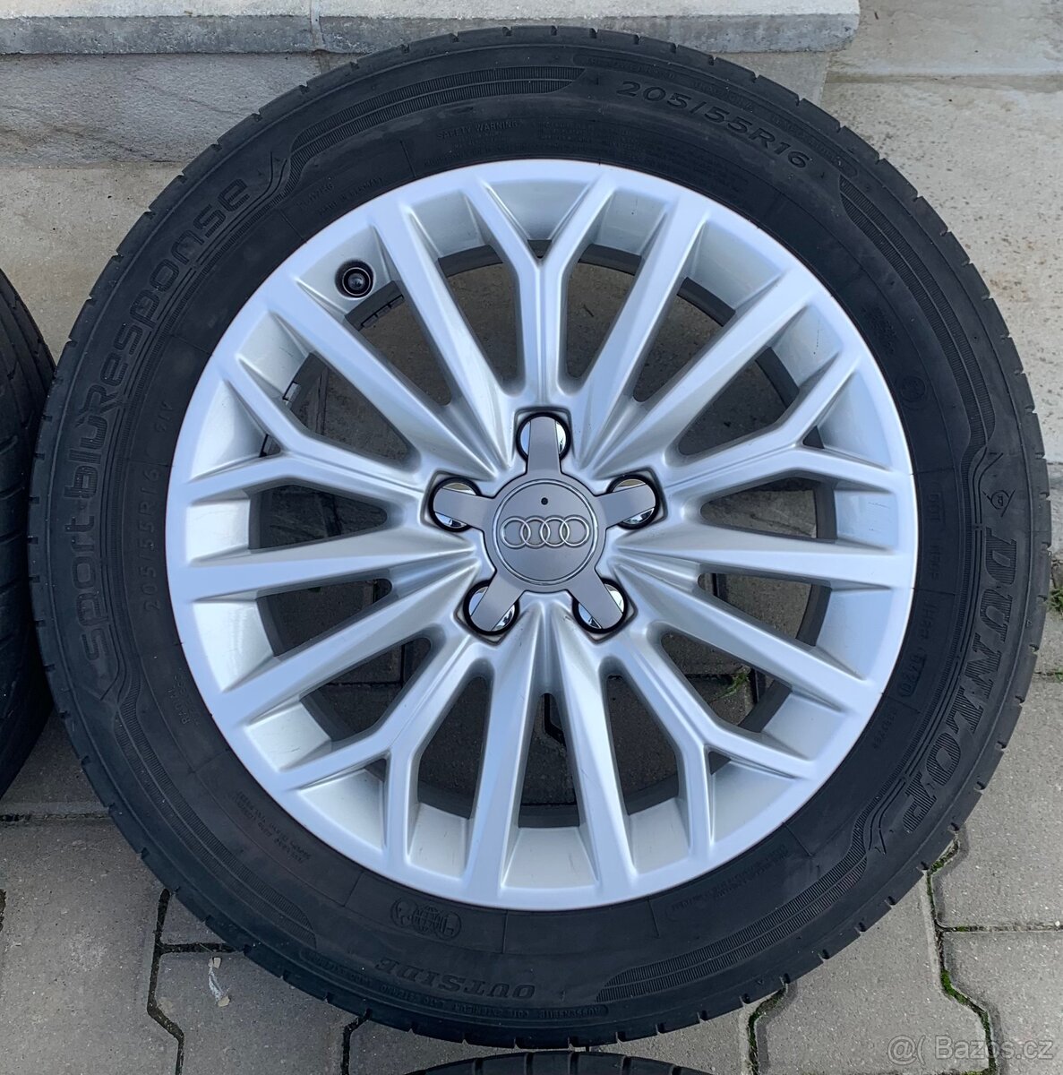 Alu kola Audi, 5x112, R16, letní pneu, ET48 - 2
