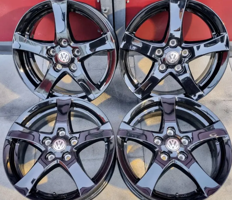 16"-NEJETÉ-ALU lité disky 5x112 VW GOLF-VII (ET-48 - 2