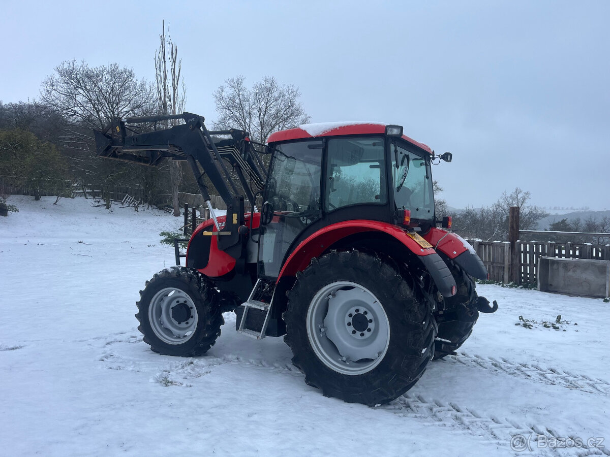 Zetor Proxima 7441 s čelním nakladačem s SPZ - 2