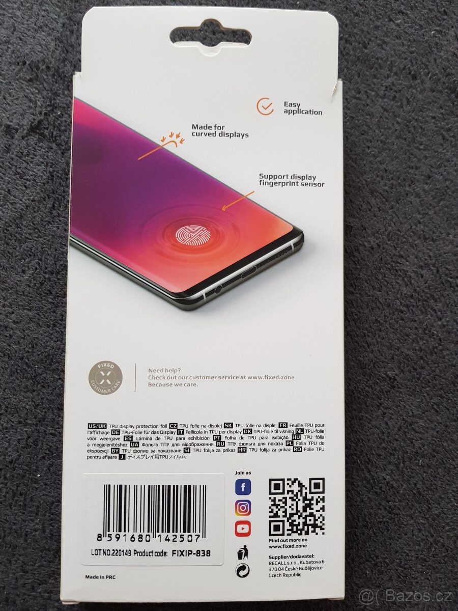 TPU fólie na displej pro Samsung Galaxy S22 - 2