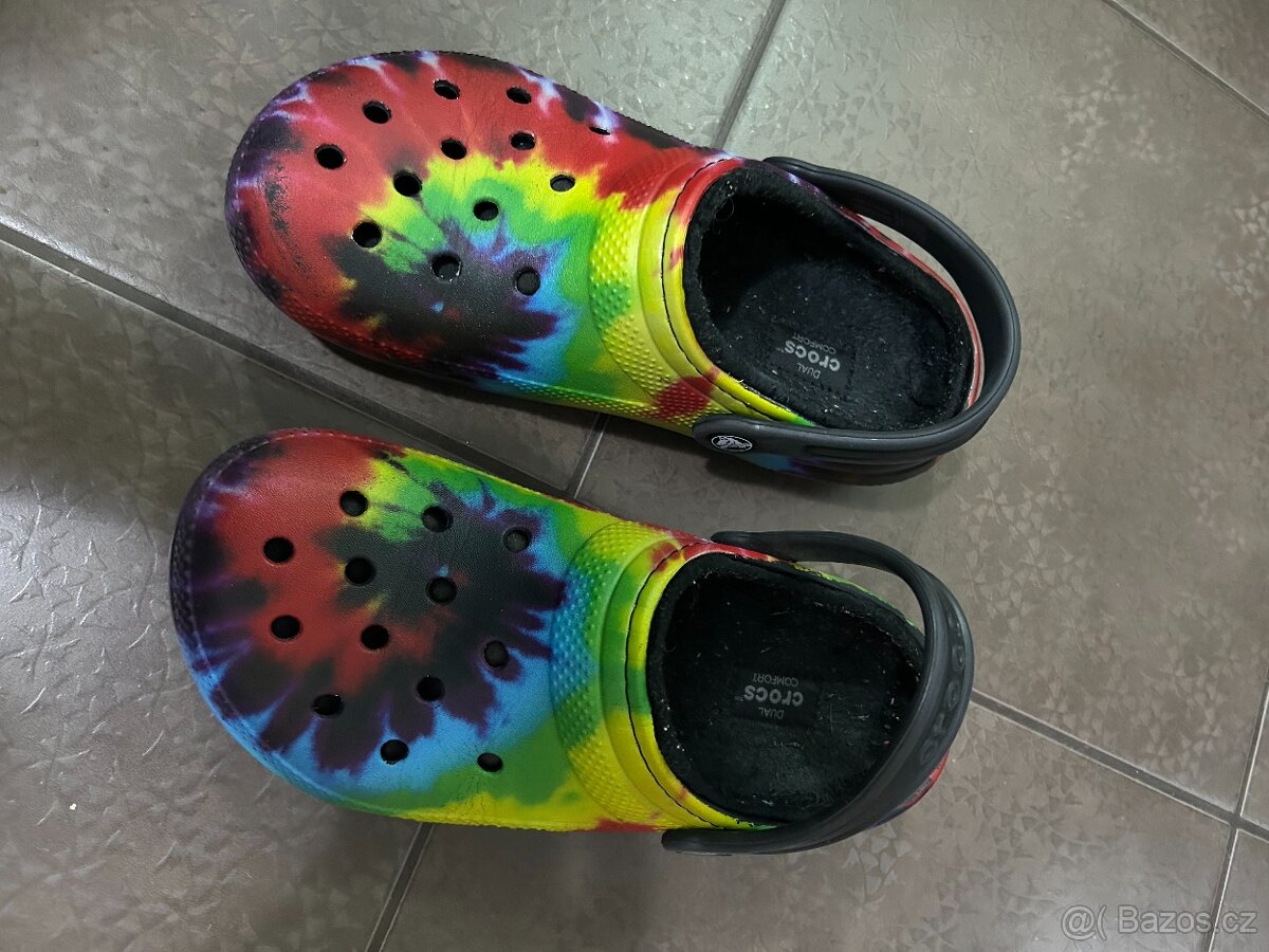 CROCS pantofle, zimní, dovoz z USA - 2
