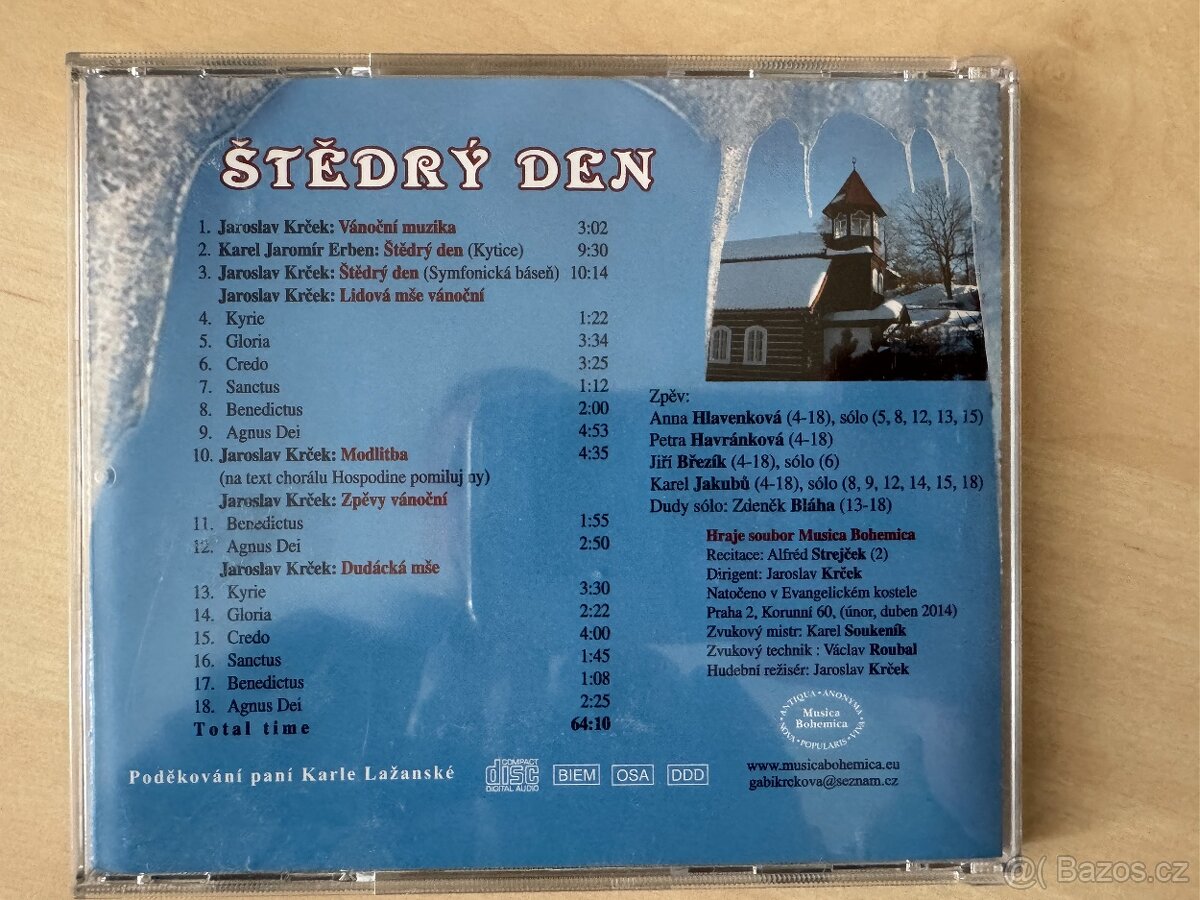 Musica Bohemica a Jaroslav Krček - Štědrý den - 2