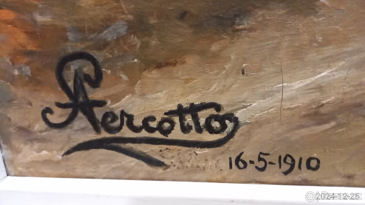 Obraz - A. Percotto 1910 - 2