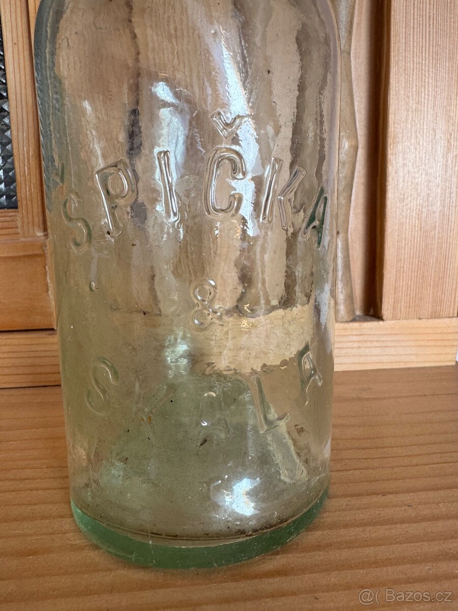 Prodám lahev od limonády Špička a Skála - 2