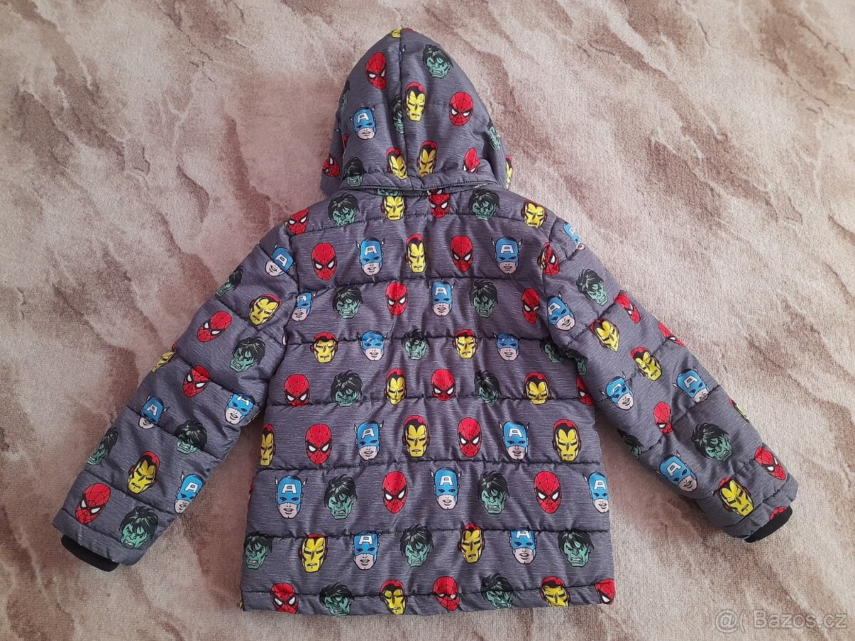 2x zimní bunda vel. 128 - 2