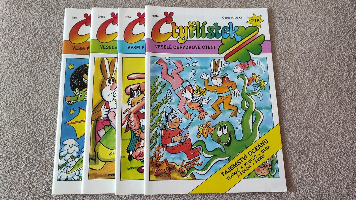Čtyřlístek ročník 1994 - 2