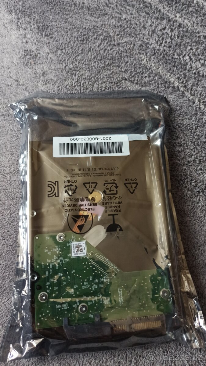 Pevný disk HDD WD Blue 2TB, WD20EZRZ - 2