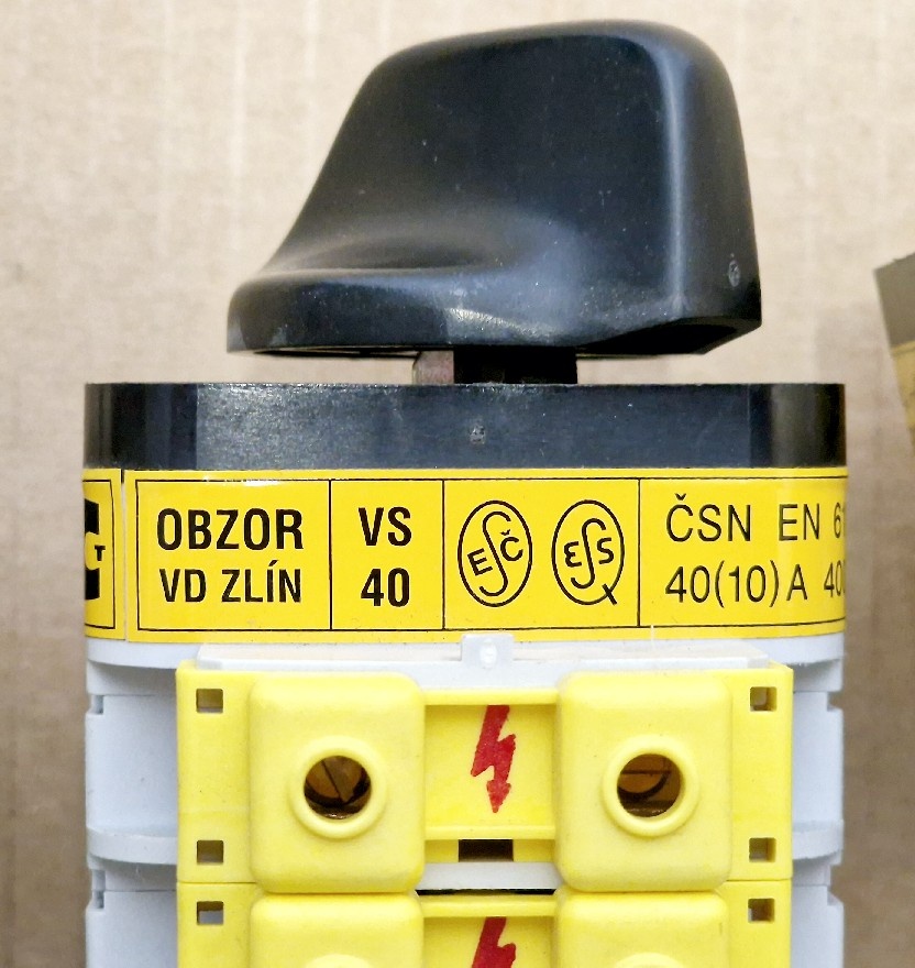 Vačkový spínač VS40 - 2