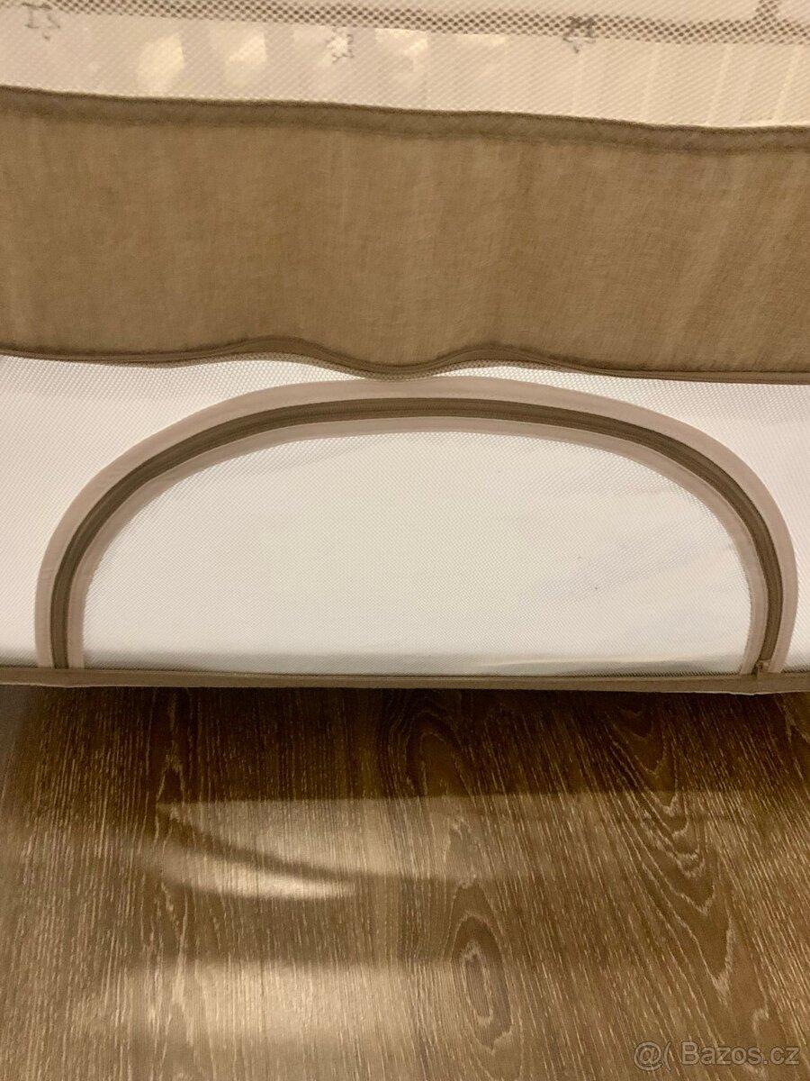 MOMI Postýlka Smart Bed 4v1 Béžová - 2