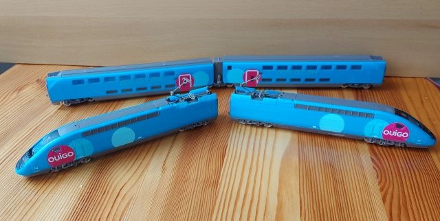 H0 elektricky startovaci rychlovlacik TGV - 2