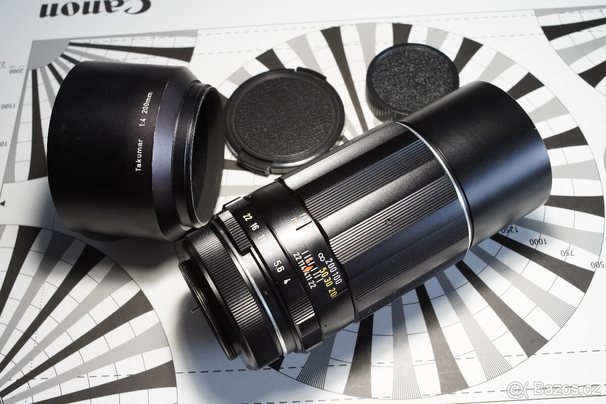 Teleobjektiv Super-Takumar 200/4 Asahi Pentax - 2