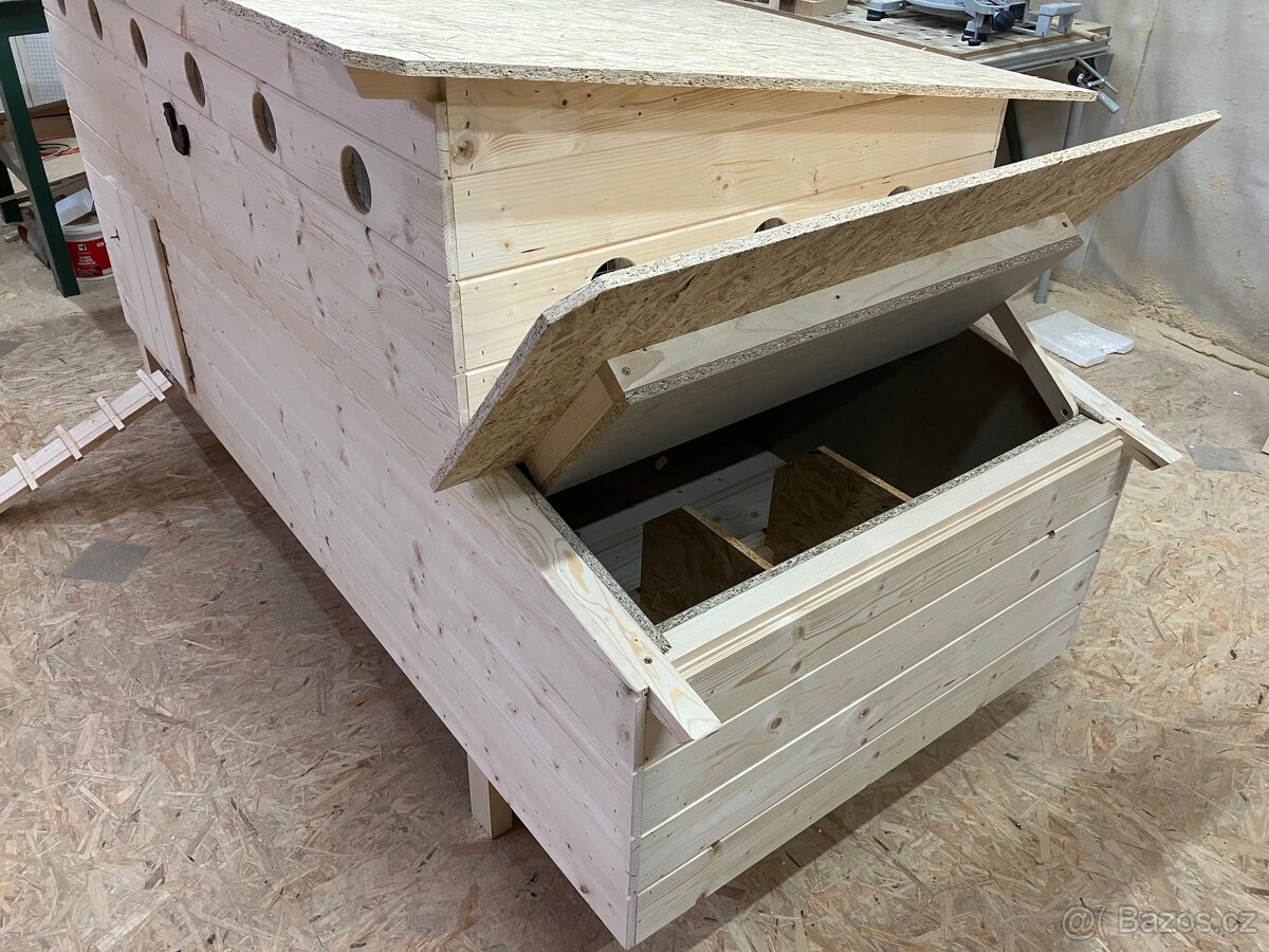 Velký kurník pro 15-17 slepic - 2