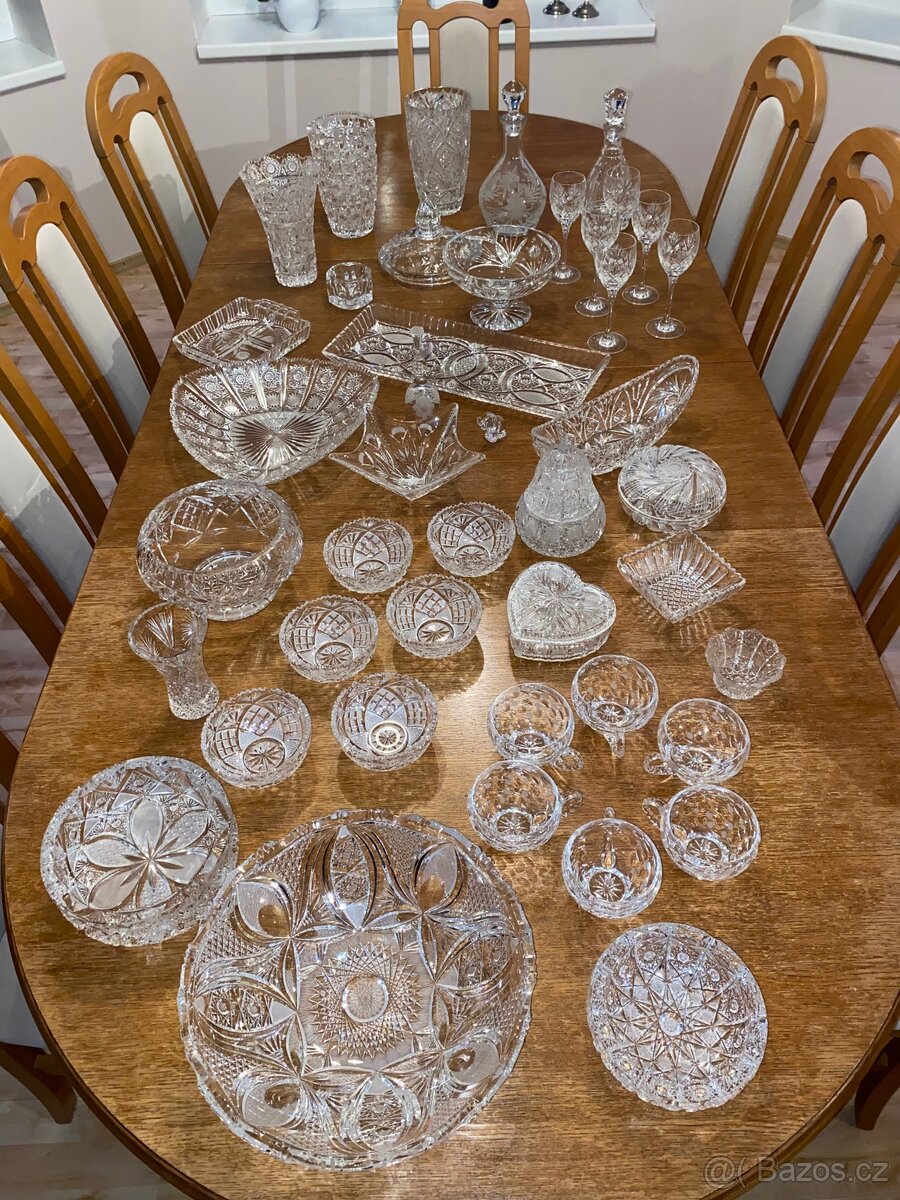 Sbírka broušeného skla - 2