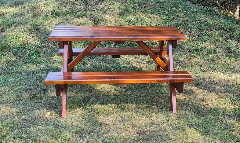 pivní set, dřevěné sezení - 2