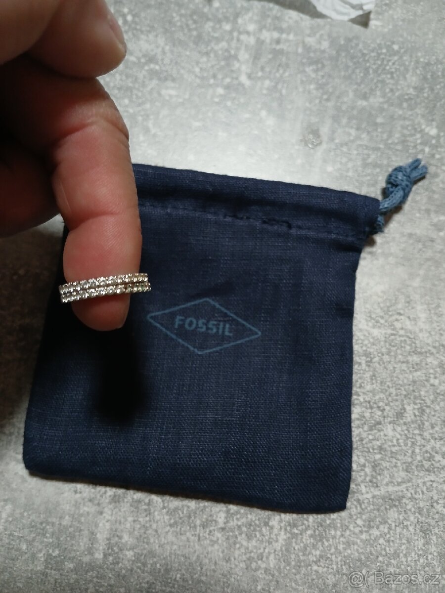 Fossil ocelové dámské náušnice - 2