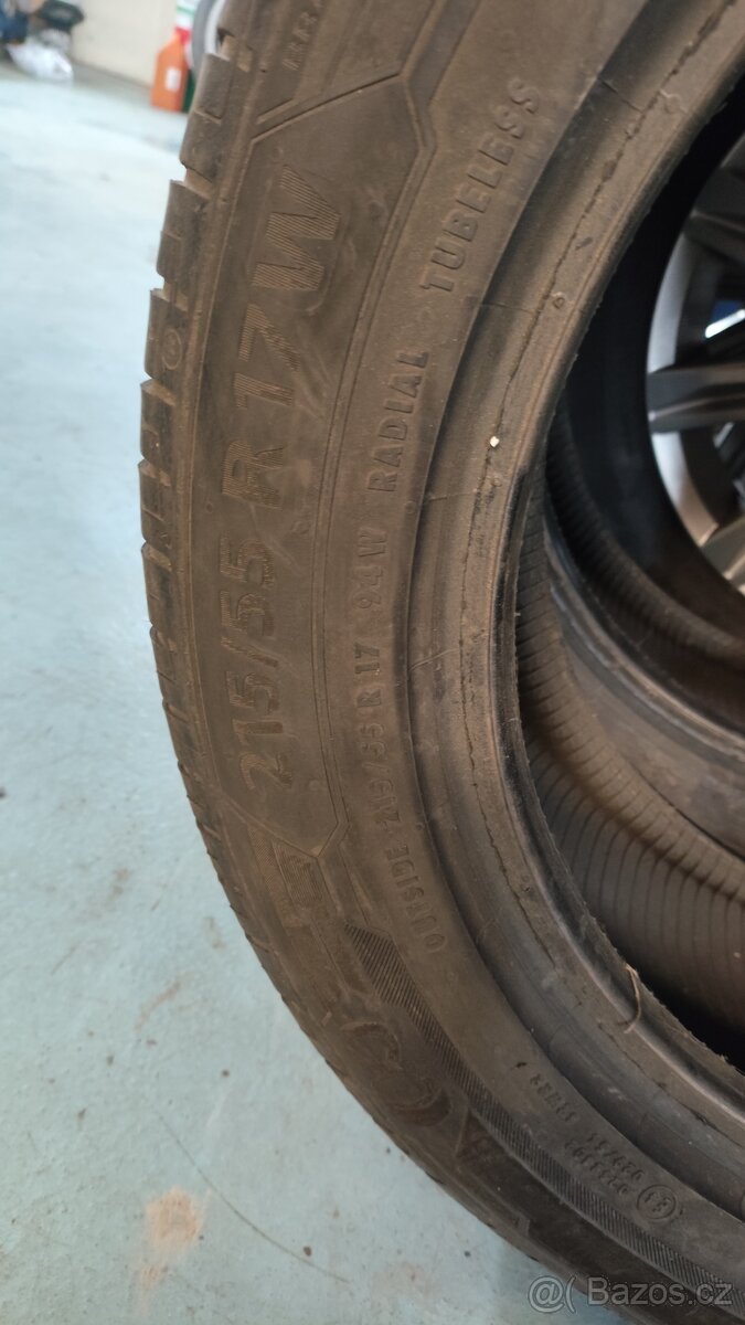 2x pneu Barum 215/55r17 - 2