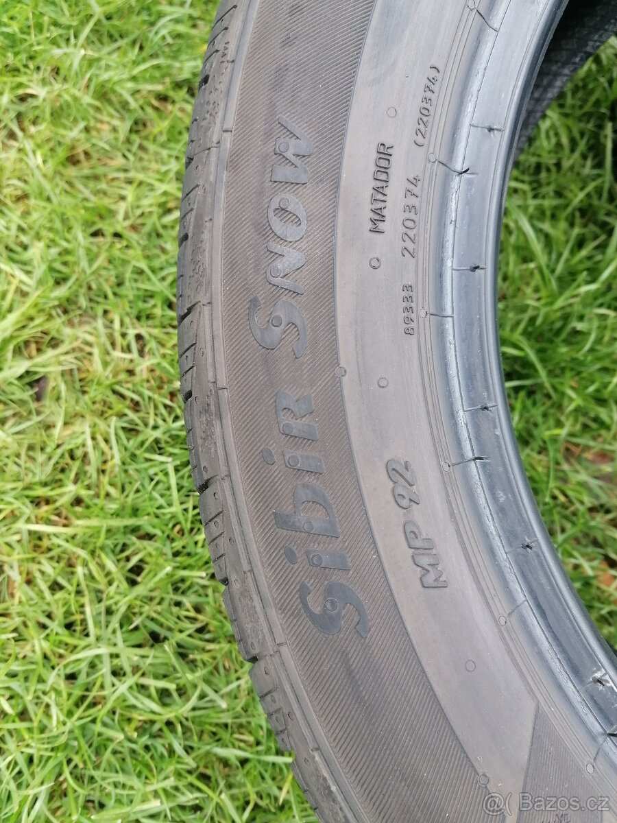 4ks zimních pneu 195/55r16 - 2