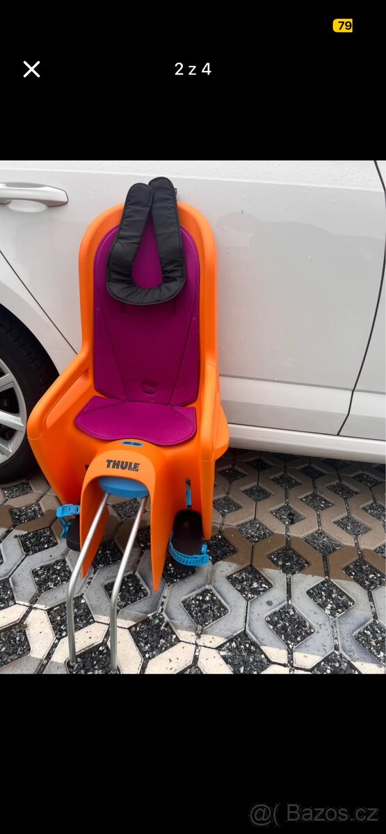 Cyklosedačka Thule ridealong 2 - 2