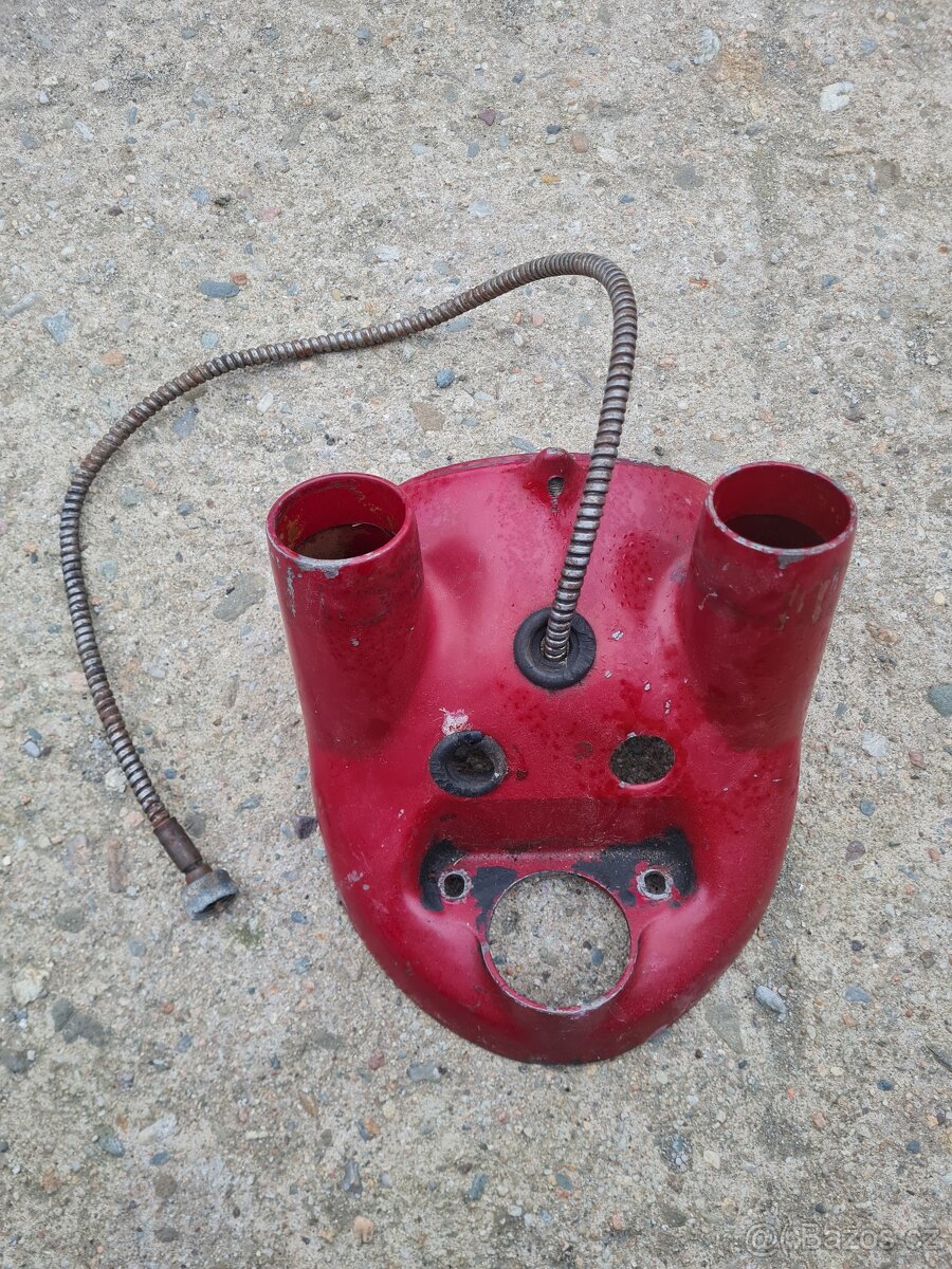 Spodek masky ČZ. - 2