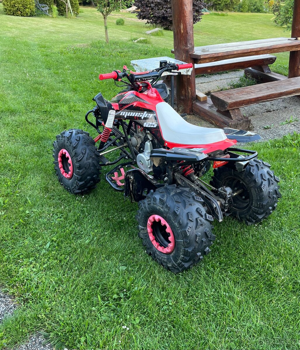 Čtyřkolka ultimate monster 125