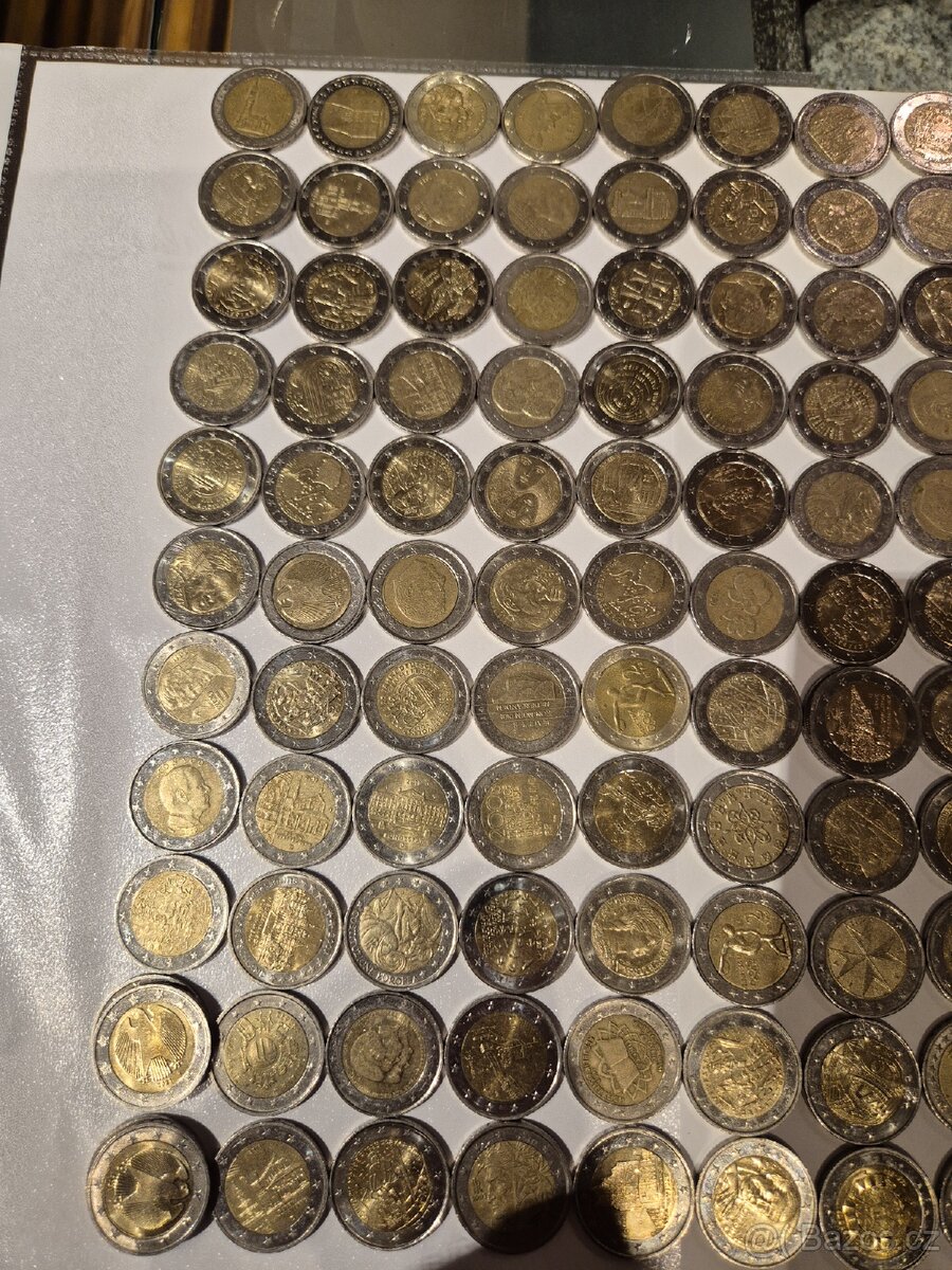 Sbírka 2€ mincí - 2