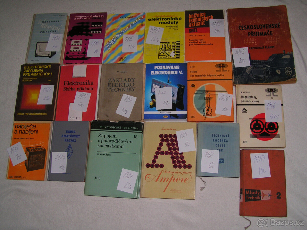 staré knihy -technická a odborná literatura - 2