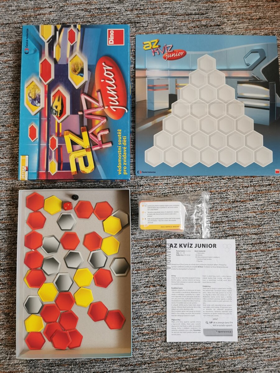 AZ kvíz junior desková hra, jako nová - 2