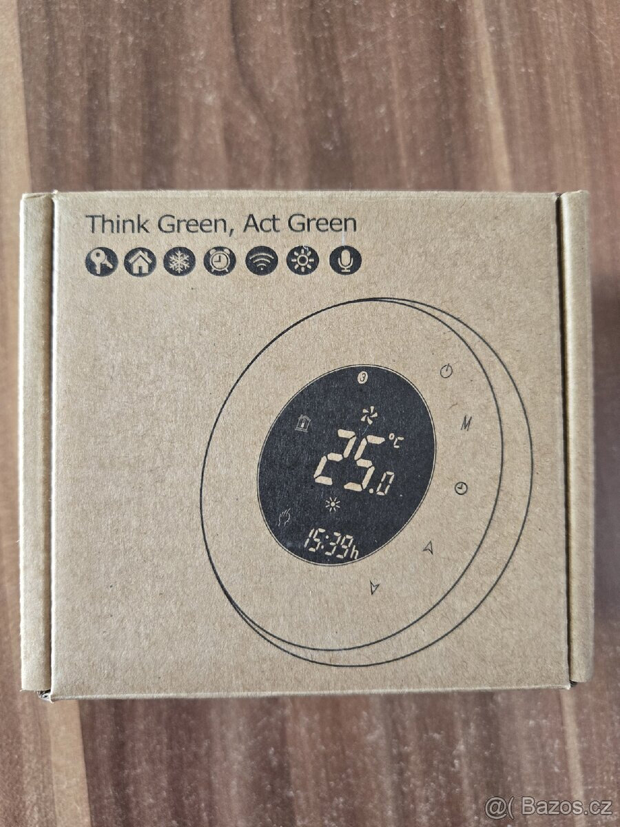Termostat iQtech SmartLife GBLW-B, WiFi termostat pro podlah - 2