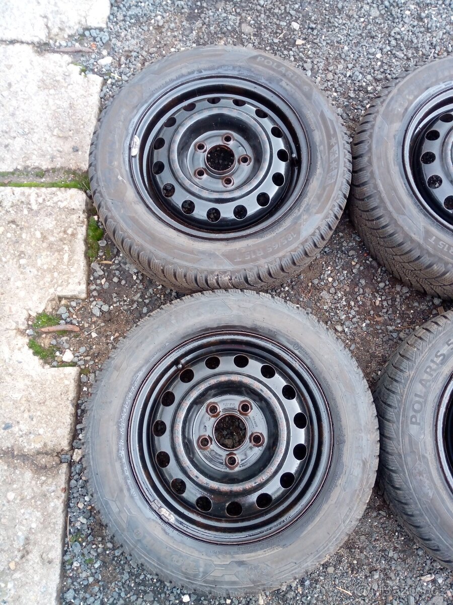 Kola R 15, ET 47, 5x114.3 vč. zim. pn. 185/65 R 15 - 2