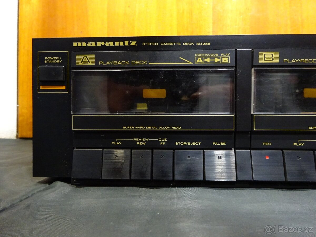 Stereo double cassette tape deck MARANTZ SD-255 - 2