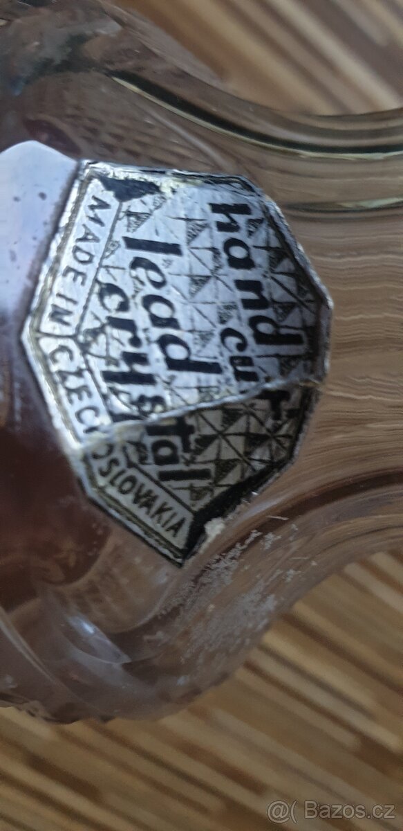 Sklenena vaza ceska - 2