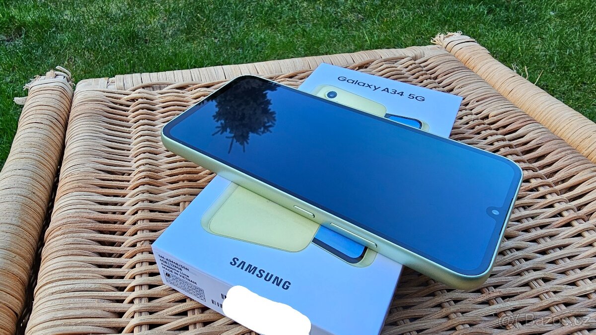 Samsung Galaxy A34 5G Awesome Lime - v záruce - 2