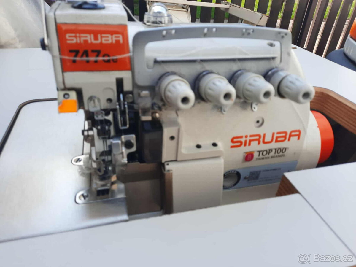 Průmyslový overlock Siruba 747Q - 2