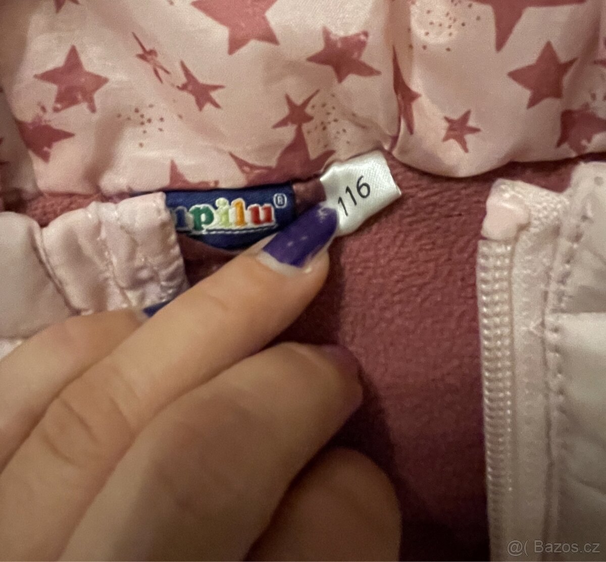 Dívčí vesta Jednorožec, vel.116 - 2