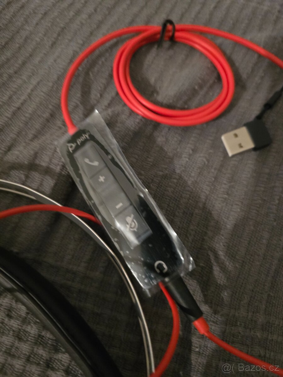 Sluchátka HP poly blackwire 5220 - 2