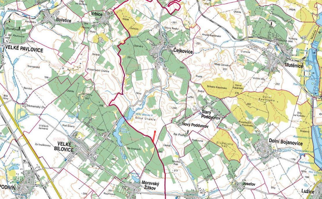 Zemědělská půda, prodej, Čejkovice, Hodonín - 2