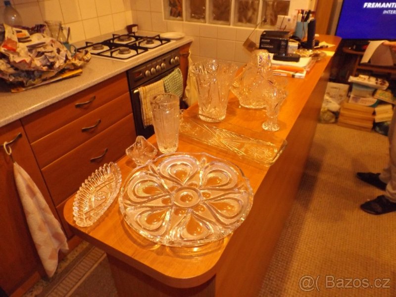 Broušený křišťál - různé - 2