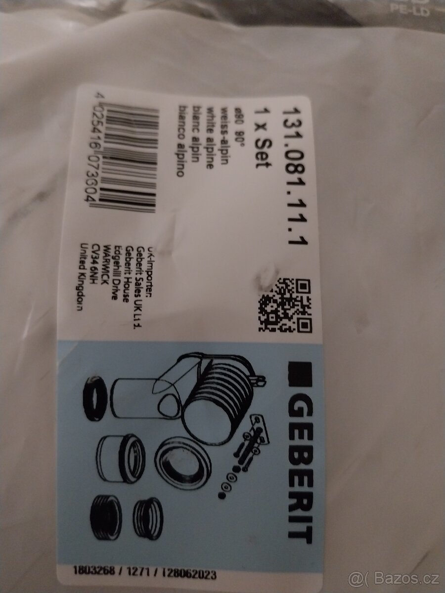 GEBERIT - koleno WC - 2