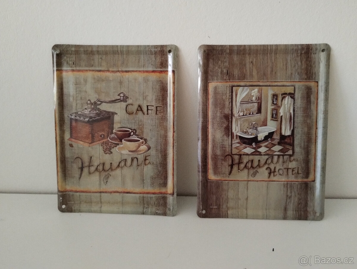 plechové cedulky - 2