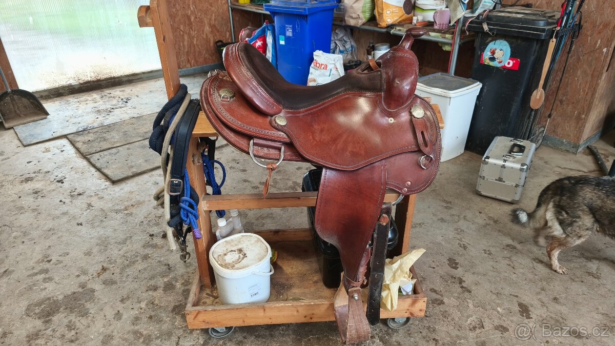 Westernové sedlo - 2