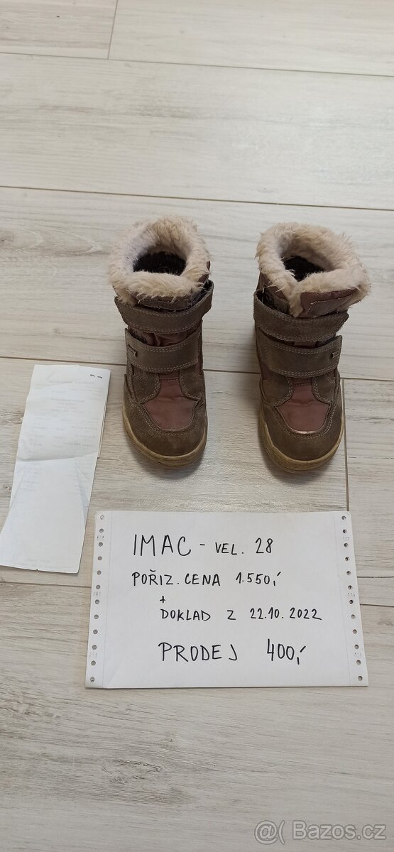 Zimní boty dětské - 2