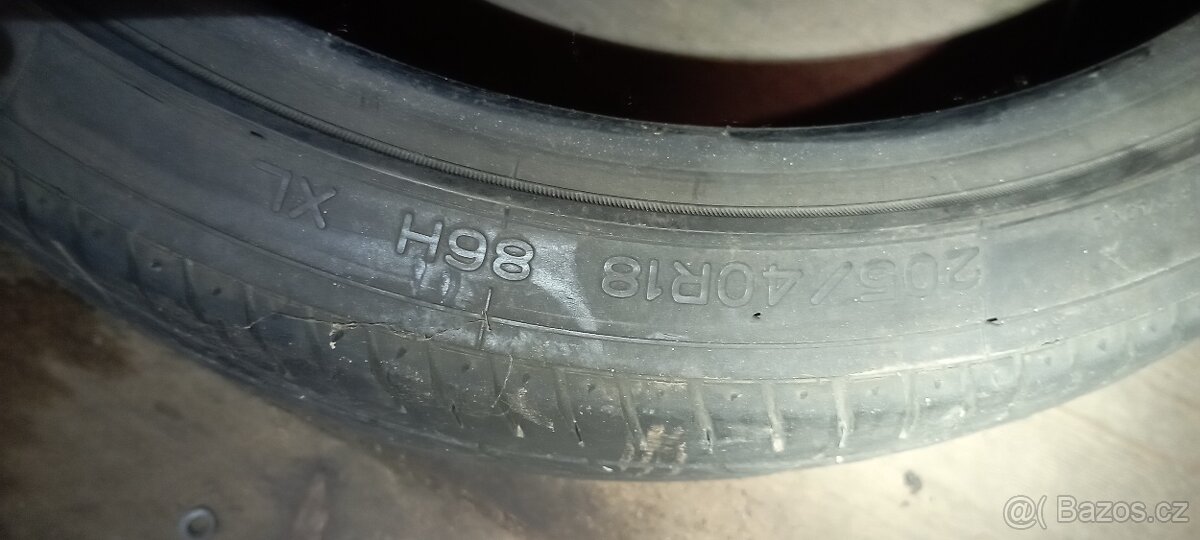 Pneumatiky 2ks 205/40 r18 - 2