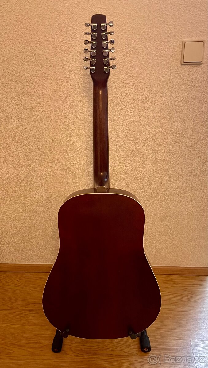 12strunná akustická kytara Seagull CEDR - 2