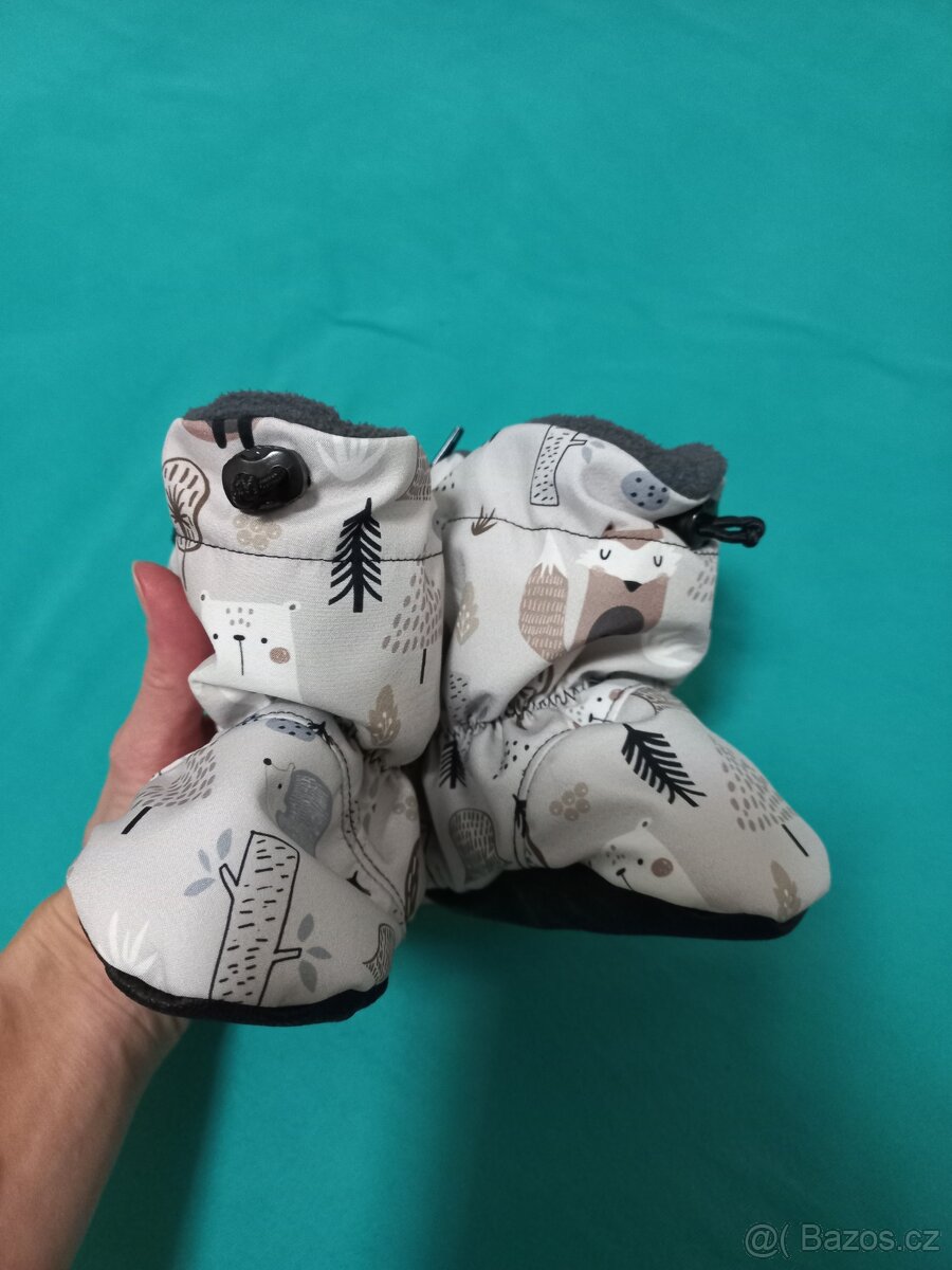 Zimní capáčky do nositka - 2