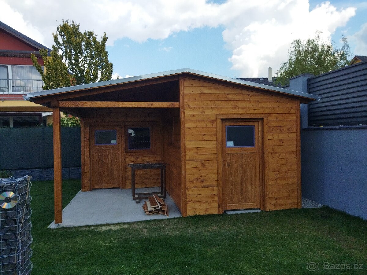 Zahradní domek + pergola - 2