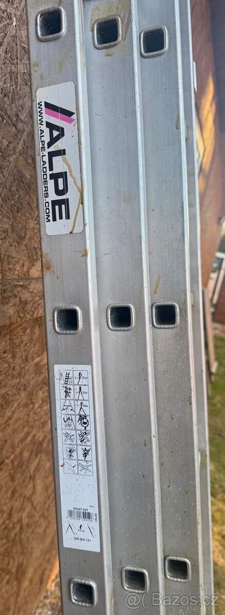 Hliníkový žebřík - 2