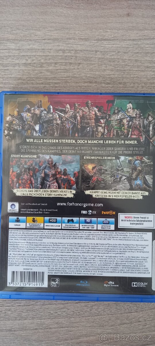 PS4 hry, Predator, For Honor - 2