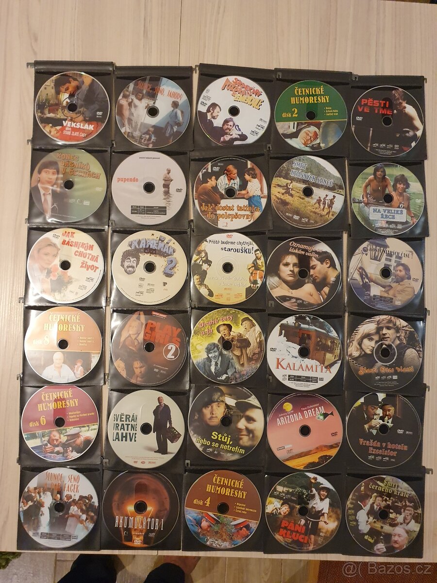 193 DVD, nehraných v krabici - 2