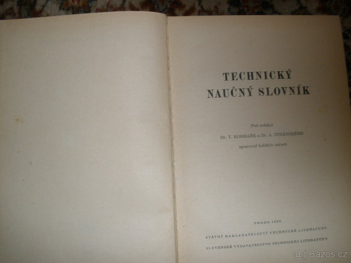 Tech. naučné slovníky - 2